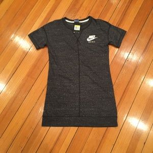 Nike dress charcoal gray NWT